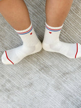 Load image into Gallery viewer, Embroidered Boyfriend Socks | Le Bon Shoppe