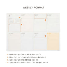Load image into Gallery viewer, 2026 Weekly Planner Iris B6 | Hightide USA Inc.