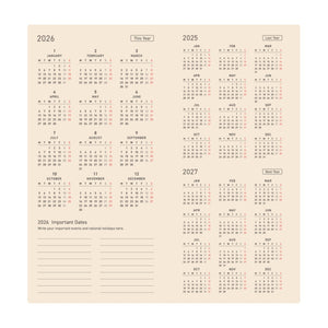 Techo 2026 Weeks MEGA | Hobonichi