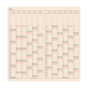 Techo 2026 Weeks MEGA | Hobonichi