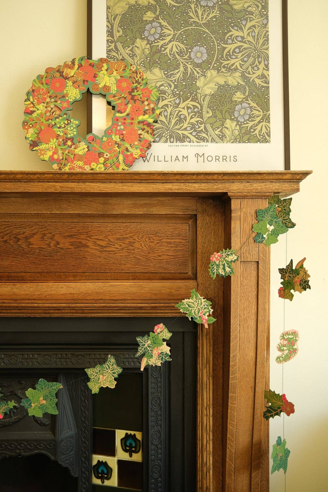 Holly and Ivy Sewn Garland | East End Press