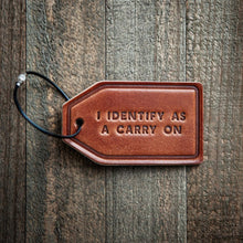 Load image into Gallery viewer, Leather Luggage Tag | Sugarhouse Leather