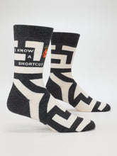 Load image into Gallery viewer, Men's Crew Socks | Blue Q
