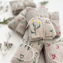 Load image into Gallery viewer, Embroidered Lavender Sachet Sets | K Studio