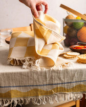 Load image into Gallery viewer, Lemon Hand-Stitched Towel Set | Olive &amp; Loom