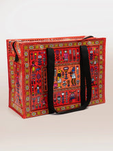Load image into Gallery viewer, Shoulder Tote | Blue Q
