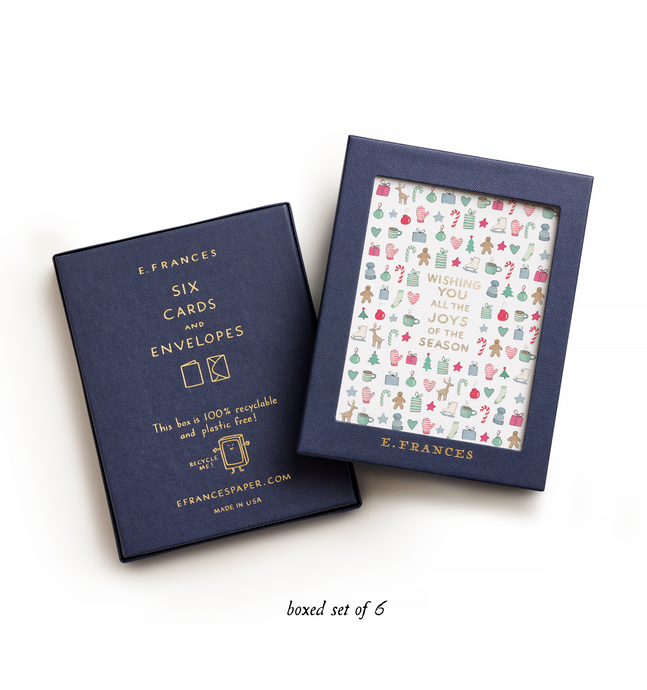 Merry Motif Holiday Card Boxed Set | E. Frances Paper
