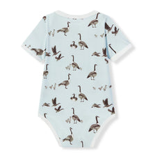 Load image into Gallery viewer, Goose Luxe Stretch Short Sleeve One Piece | Milkbarn