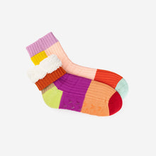 Load image into Gallery viewer, Mismatch Knit House Socks | Verloop