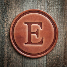 Load image into Gallery viewer, Monogram Leather Coasters | Sugarhouse Leather