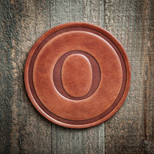 Load image into Gallery viewer, Monogram Leather Coasters | Sugarhouse Leather