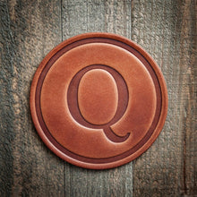 Load image into Gallery viewer, Monogram Leather Coasters | Sugarhouse Leather