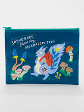 Load image into Gallery viewer, Zipper Pouch | Blue Q