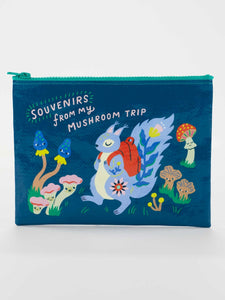 Zipper Pouch | Blue Q
