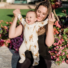 Load image into Gallery viewer, Snap Footed Romper | Milkbarn Kids