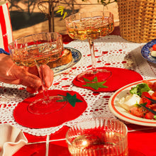 Load image into Gallery viewer, Tomato Cocktail Napkins - Set of 4 | Piecework Puzzles