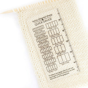 Quick Gauge Ruler | Twice Sheared Sheep