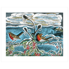 Load image into Gallery viewer, Art Angels | Robins and Holly