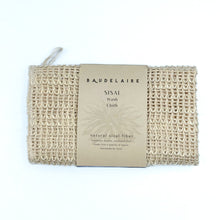 Load image into Gallery viewer, Sisal Wash Cloth | Baudelaire