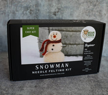 Load image into Gallery viewer, Bear Creek Felting | Snowman Needle Felting Kit