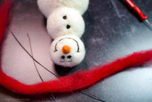Load image into Gallery viewer, Bear Creek Felting | Snowman Needle Felting Kit