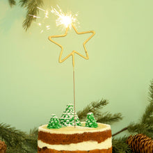 Load image into Gallery viewer, Merry Christmas Big 8&quot; Golden Sparkler | TOPS Malibu