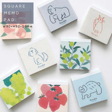 Load image into Gallery viewer, Square Memo Pad | Matoka