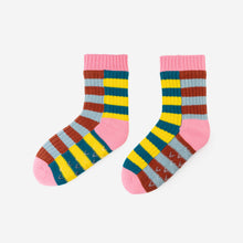 Load image into Gallery viewer, Super Stripe Knit House Socks | Verloop