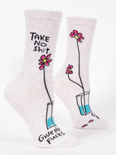 Load image into Gallery viewer, Women&#39;s Crew Socks | Blue Q