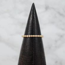 Load image into Gallery viewer, Thin Beaded Stacking Rings | Cameron Kruse