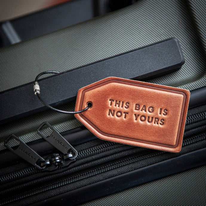 Leather Luggage Tag | Sugarhouse Leather