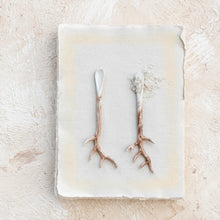 Load image into Gallery viewer, Stoneware Spoon w/ Antler Handle | Creative Co-op