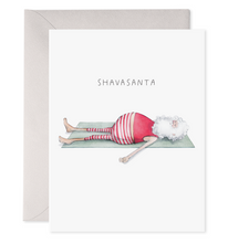 Load image into Gallery viewer, Yoga Santa Holiday Card Boxed Set | E. Frances