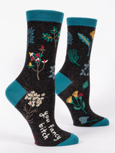 Load image into Gallery viewer, Women&#39;s Crew Socks | Blue Q