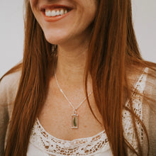 Load image into Gallery viewer, Large Rectangle Necklace | Seed &amp; Soil Shop