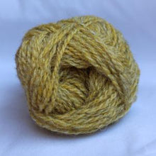 Load image into Gallery viewer, 2 Ply Jumper Weight yarn - Mustard Heather