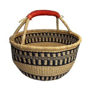 Ghanaian Woven Grass Baskets | African Market Baskets