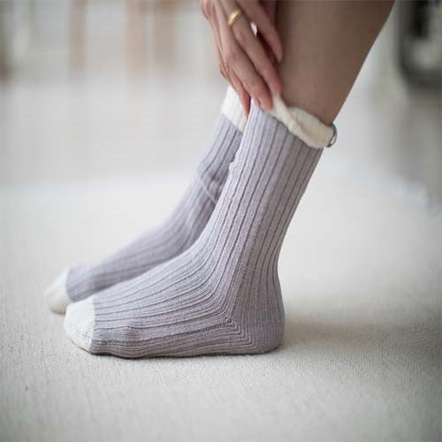 Rib Stitch Socks | Ecuvo