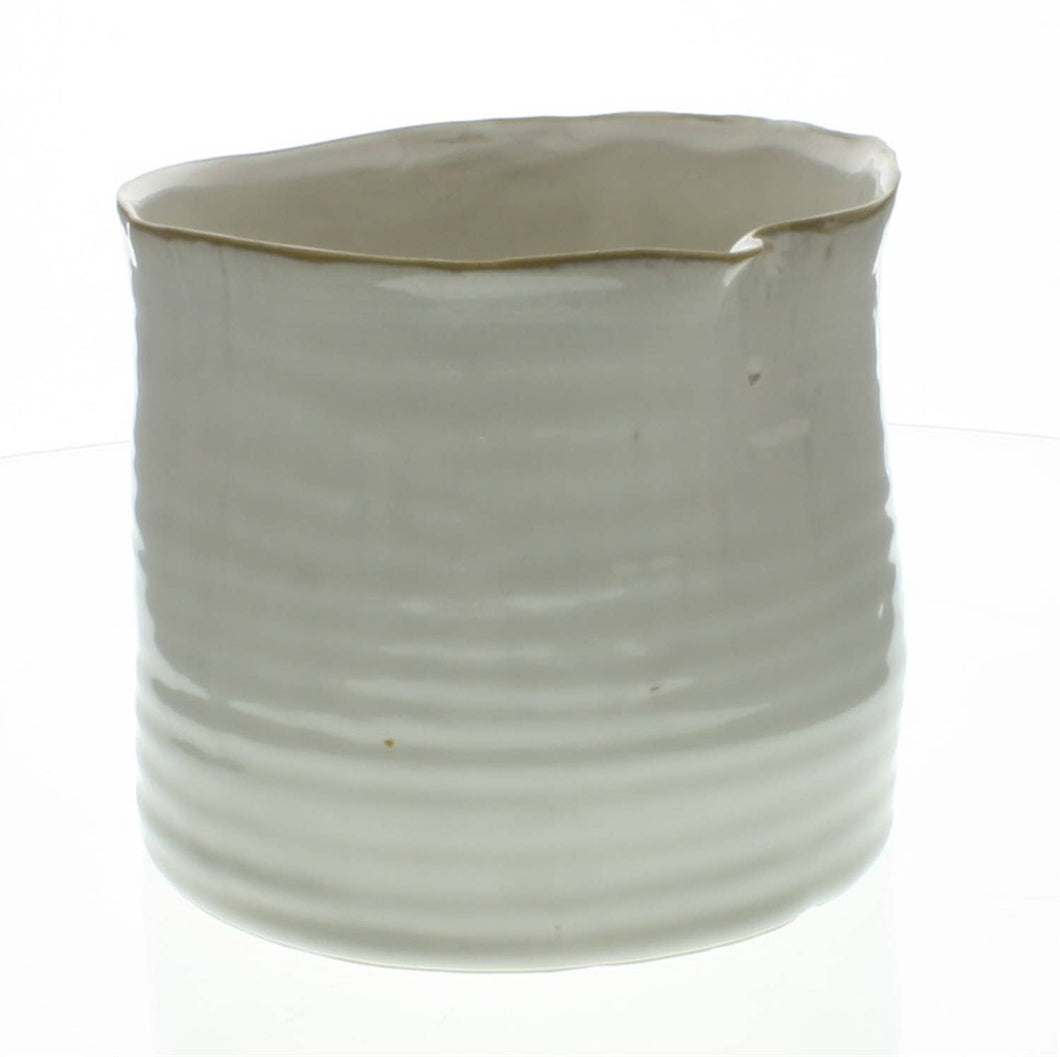 Bower Ceramic Vase (Large Wide) | HomArt