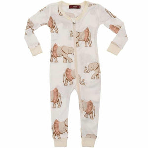 Zipper Pajamas | Milkbarn