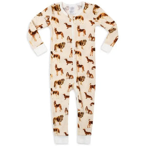 Zipper Pajamas | Milkbarn