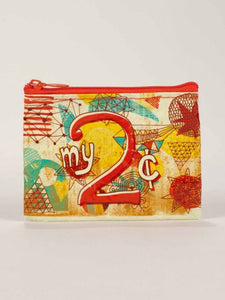 Coin Purse | Blue Q