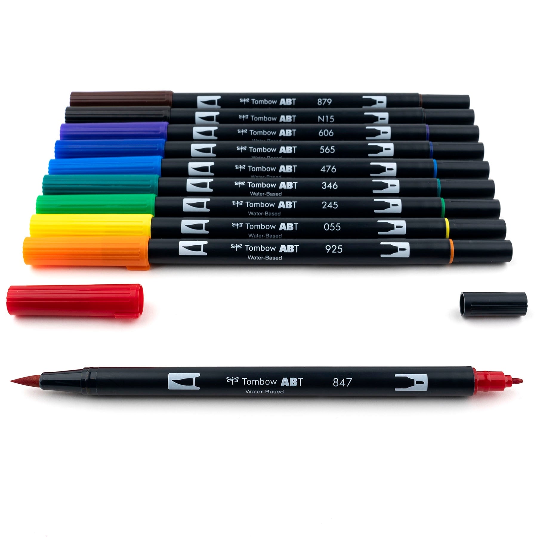 Tombow Dual Brush Pen Professional Grade Art Marker - Set Of 28 (New&Used)