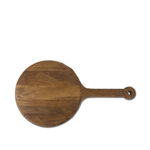 Load image into Gallery viewer, Round Teak Wood Serving Board | Montes Doggett