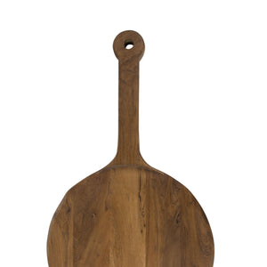 Round Teak Wood Serving Board | Montes Doggett