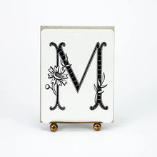 Load image into Gallery viewer, Daisy Monogram Card | Austin Press