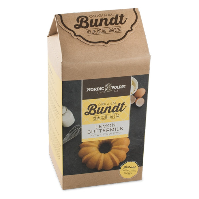 Lemon Buttermilk Bundt® Cake Mix | Nordic Ware