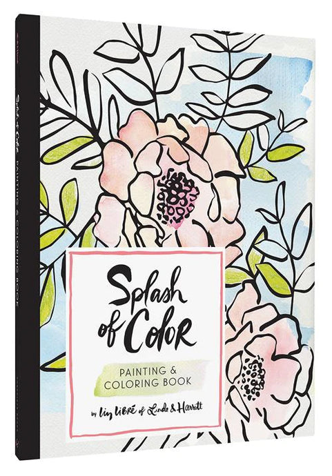 Splash of Color Painting & Coloring Book | Chronicle Books