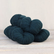 Load image into Gallery viewer, The Fibre Co. Amble yarn in color Eden Valley. Strands in shades of dark blue
