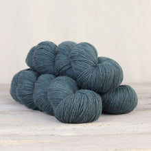 Load image into Gallery viewer, The Fibre Co. Amble yarn in color Windermere. Strands in shades of light blue
